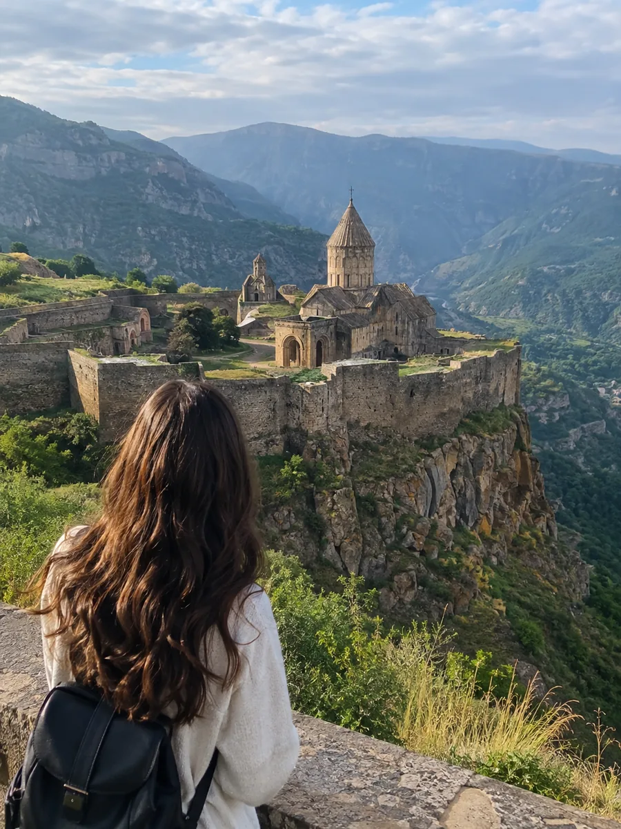 View at Tatev Monastery